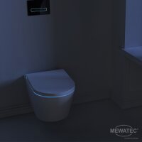 MEWATEC Dusch-WC Komplettanlage Memphis Premium wandhängend